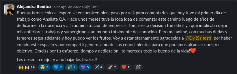 Testimonio de estudiante UPEX