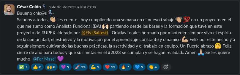 Testimonio de estudiante UPEX