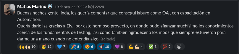 Testimonio de estudiante UPEX